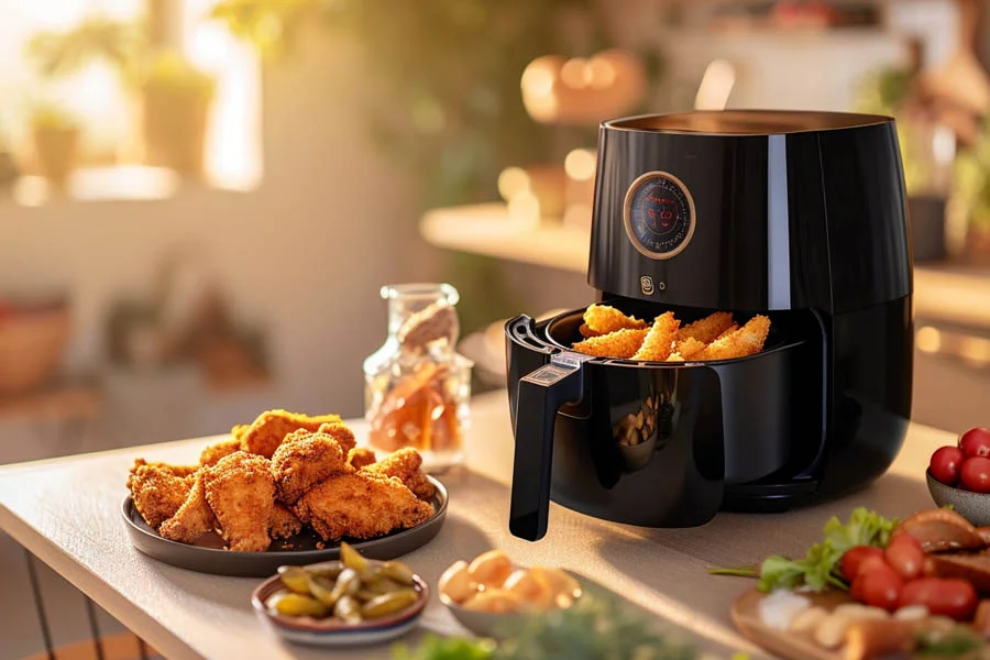 6 5l smart lcd fully automatic air fryer 25