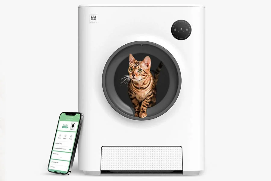 automatic kitten litter box