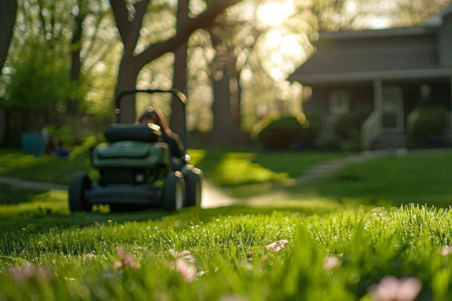 cordless select cut lawn mower with self propelled touch drive technology 20