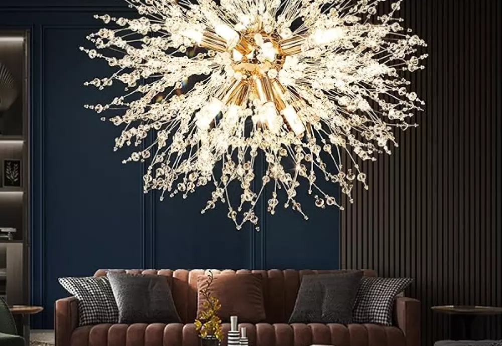 crystal chandelier gold