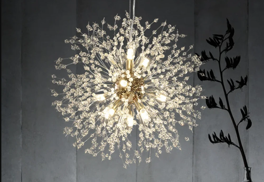 elegant art deco inspired crystal branch chandelier 06