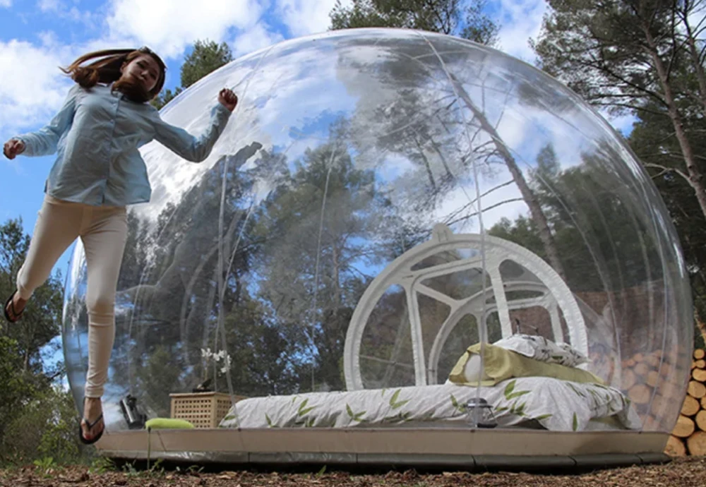 inflatable clear bubble tent